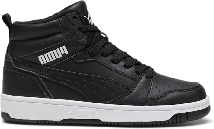 PUMA Rebound Wtr Youth Sneakers, Black/White Black,White 394685_01