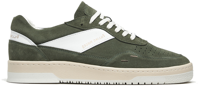 Ace Spin Birch Sneakers Filling Pieces ; Green ; Heren Green