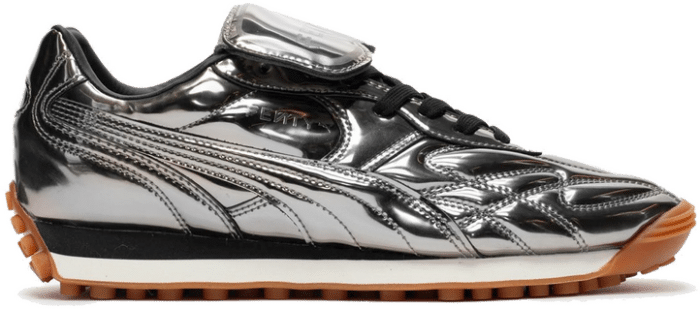 Puma shoes rihanna silver hot sale women