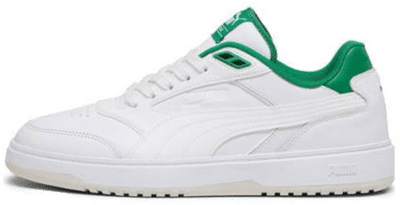 PUMA Doublecourt Sneakers, White/Archive Green White,Archive Green 393284_03