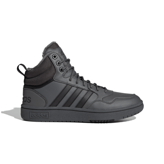 adidas Hoops 3.0 Mid Lifestyle Basketball Classic Winterschoenen Grey Five GZ6683