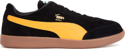 Women’s PUMA Liga Suede Sneakers, Black/Radiant Yellow/Gold 387745_05