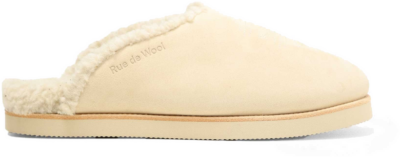 Rue De Wool The Mule Embroderie Sand divers