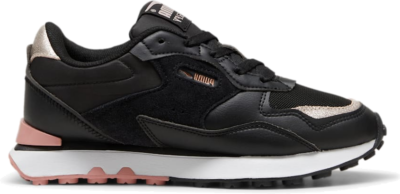 PUMA Rider Fvw Glam Women’s Sneakers, Black/Rose Gold 393770_01