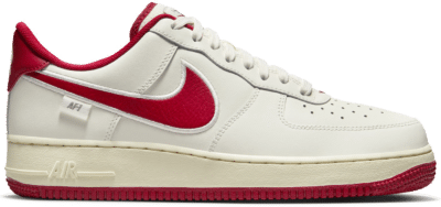 Nike Air Force 1 Low ’07 Sail Gym Red FV0392-101