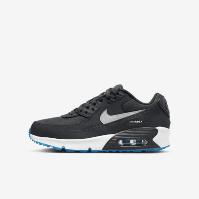 Nike Air Max 90 Anthracite Industrial Blue (GS) FV0361-001