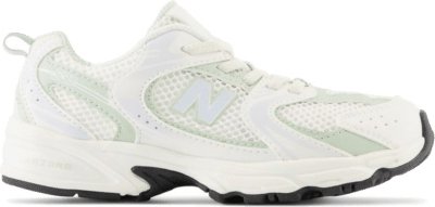 New Balance 530 Sea Salt White/Green kleuter sneakers Wit PZ530ZO