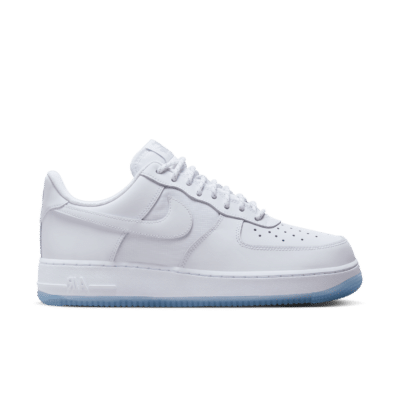 Nike Air Force 1 Low ’07 White Ice Blue Sole FV0383-100