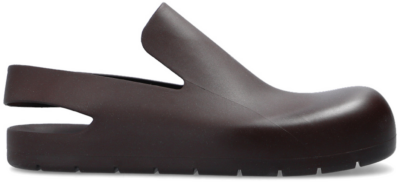 Bottega Veneta Rubber Slingback Puddle Shoes Brown 658767V00P02059