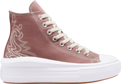 Converse Chuck Taylor All Star Move Platform Hi Western Embroidery Saddle (Women’s) A03905C