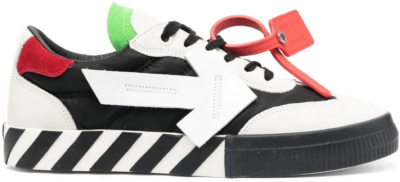 OFF-WHITE Floating Arrow Vulcanized Low Black Green Red OMIA232S23LEA0010301