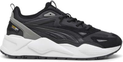 Men’s PUMA Rs-X Efekt Cordura Sneakers, Black/Feather Grey Black,Feather Gray 392719_03