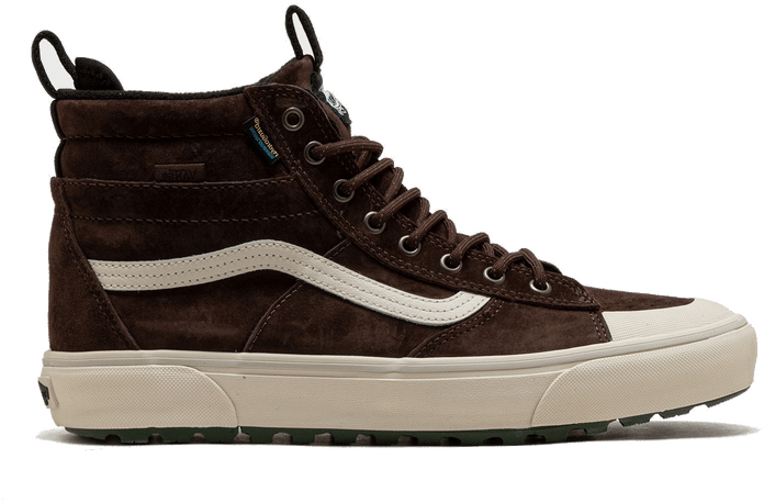 Brown high sales top vans