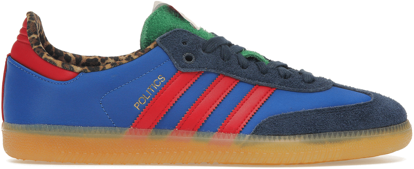 Adidas samba cheap blue and red