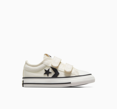 Converse Star Player 76 Easy-On Foundational Canvas White/ Black A05222C