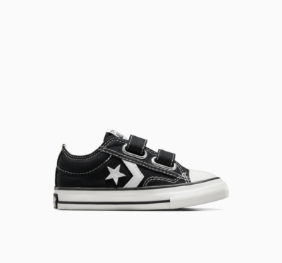 Converse Star Player 76 Easy-On Foundational Canvas Black/ White A06893C
