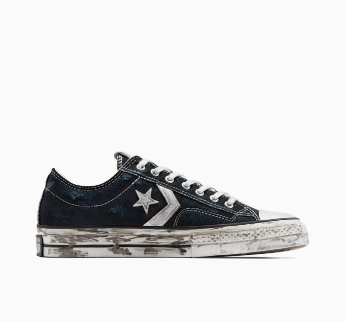 Converse star 2024 player zwart