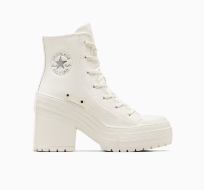Converse Chuck 70 De Luxe Heel Leather White A07127C