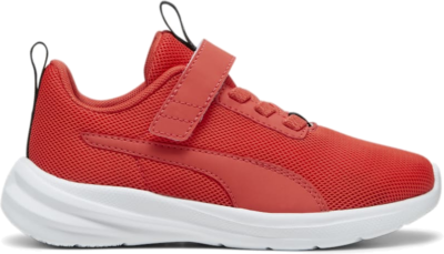 PUMA Rickie Runner Kids’ Sneakers, Active Red/White 394932_08