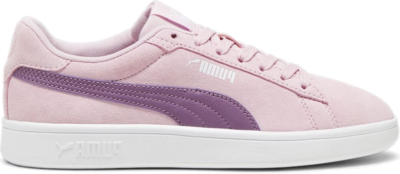 PUMA Smash 3.0 Suede Sneakers Youth, Grape Mist/Crushed Berry/White 392035_10