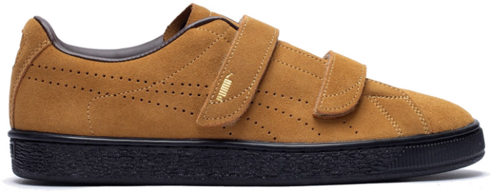 Brown and orange store puma shoes