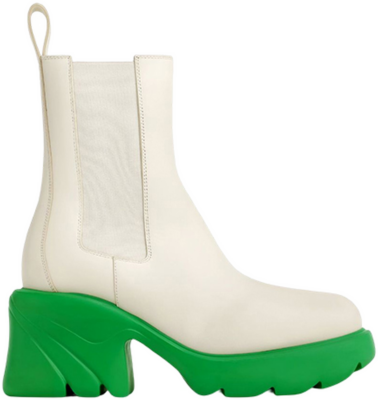 Bottega Veneta Flash Shearling Ankle Boot White Parakeet (Women’s) 716245V1BN19168