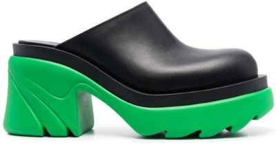 Bottega Veneta Flash Mule Black Green (Women’s) 668525VBS501476