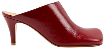 Bottega Veneta Leather Mule Red (Women’s) 578329VBPJ06241