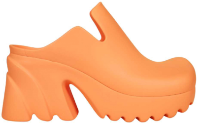 Bottega Veneta Rubber Flash Mules Orange (Women’s) 667153V11T06528