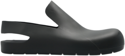 Bottega Veneta Rubber Slingback Puddle Shoe Black 658767V00P03223