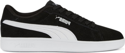 PUMA Smash 3.0 Suede Sneakers Youth, Black/White 392035_01