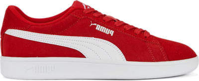 PUMA Smash 3.0 Suede Sneakers Youth, For All Time Red/White 392035_03