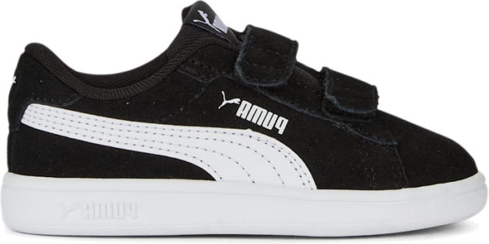 PUMA Smash 3.0 Suede Sneakers Baby, Black/White 392038_01