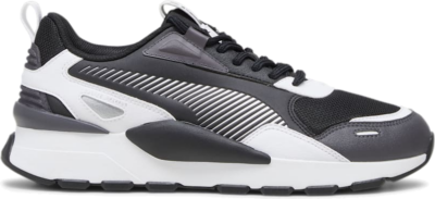Women’s PUMA RS 3.0 Essentials Sneakers, Black/White/Dark Coal 392611_04
