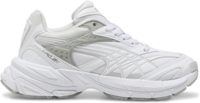 PUMA Velophasis Jelly Glitter Women’s Sneakers, White/Silver 397297_01