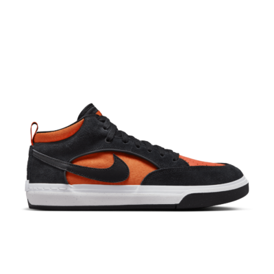 Nike SB React Leo Black Electro Orange DX4361-002
