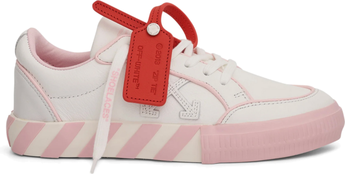 OFF-WHITE Vulc Low Leather Powder Pink Outlined (Women’s) OWIA272S23LEA0040130