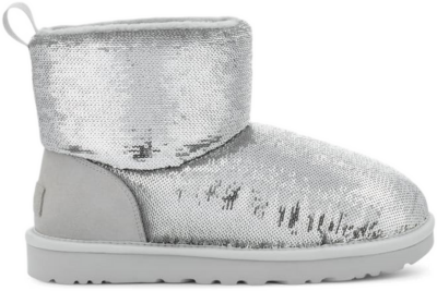 UGG Classic Mini Boot Mirror Ball Silver (Women’s) 1151291-SLVR