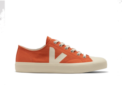 Canvas Lage Sneakers in Canyon Pierre Veja ; Orange ; Dames Orange