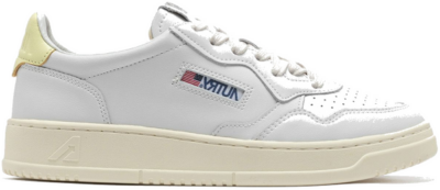 Witte Sneakers Paneelontwerp Logopatch Autry ; White ; Dames White