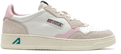 Autry Action Shoes WMNS MEDALIST LOW women Lowtop pink|beige AULWHE03