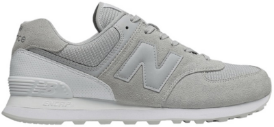 New Balance 574 Light Grey White ML574WB