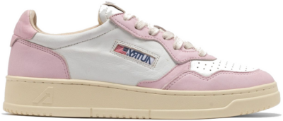 Medalist Sneakers Wit Roze Logo Patch Autry ; Pink ; Dames Pink