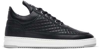 Filling Pieces Low Top Quilted Jet Black black 10100152200