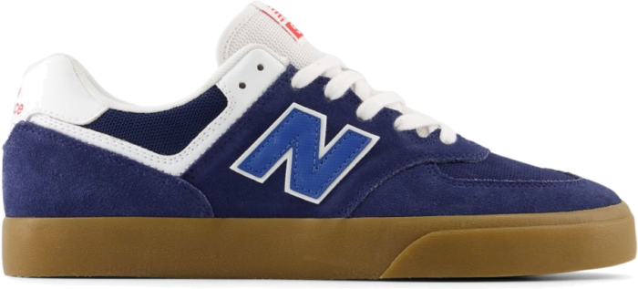 New Balance Heren Numeric 574 Vulc in Blauw, Suede/Mesh, Blauw NM574VBY