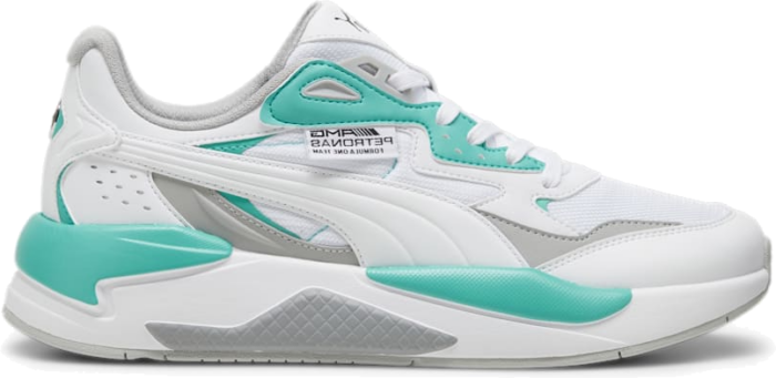 Women’s PUMA Mercedes F1 X-Ray Speed Motorsport Shoe Sneakers, White/Sheen Green 307136_12