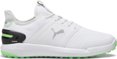 PUMA Ignite Elevate Golf Men Sneakers, White/Green Pes/Black 376077_12