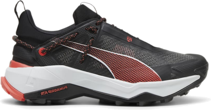 PUMA Explore Nitrou2122 Women’s Hiking Shoe Sneakers, Black/Active Red/Silver Mist Black,Active Red,Silver Mist 377855_10