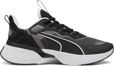 Men’s PUMA Softride Sway Shoe, Black/Cool Dark Grey 379443_01