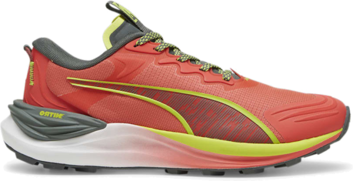PUMA Electrify Nitro™ Women’s Trail , Active Red/Mineral Grey/Lime Pow 379446_04